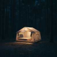 Easy Setup Inflatable Tent Spacious Air Tent Automatic Shelter Ventilated for Backyard
