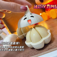 大蒜拼图趣味玩具3D立体积木创意益智解压模型海胆IQ拼装测试蒜