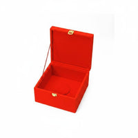 Wedding Jewelry Box Gold Latch Accessory Storage for Brides
