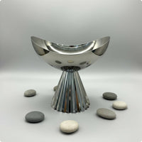 Stainless Steel Fruit Bowl Luxury Style Decorative Fruit Platter Easy to Clean Dessert Stand