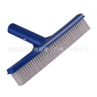 10-Inch Rubber Short Brush for Swimming Pool Cleaning, Factory Direct