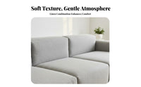 Armless Block Sofa Nordic aesthetic Couch Minimalist Design Household Furniture for Apartment Dwellers, Young Adults, Living Room, Lounge Area, Bedroom
