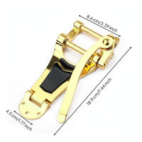 Tremolo Tailpiece Spring Loaded Vibrato Tailpiece Gold Guitar Tremolo Bridge Electric Guitar Parts