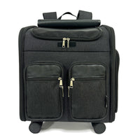 Breathable Pet Carrier Backpack with Wheels Ventilated Pet Backpack with Wheels Foldable Collapsible for Travelers
