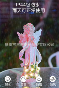 Solar Fairy Resin Garden Light