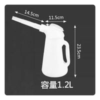 Dust-Proof Cap Graduated Oil Pitcher Translucent Body Oil Measuring Container Contamination Protection for DIY Enthusiasts, Garage, Workshop