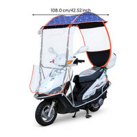 Waterproof motorcycle cover, steel