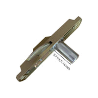 Sliding Door Lock, Aluminum Alloy Hook Lock, kid protection Protection, Easy Installation for Sliding Doors and Glass Panels