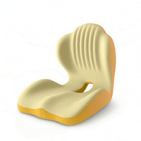 Seat Cushion with Backrest Integrated Pad Contoured for Dorm Room, Gamers