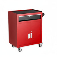 Multi-Function Mobile Tool Cabinet Heavy-Duty Mechanic Tool Cart Easy Mobility Workshop Equipment High-Capacity for Technicians, DIY Enthusiasts, Homeowners, Auto Repair Shop, Factory, Warehouse, Basement