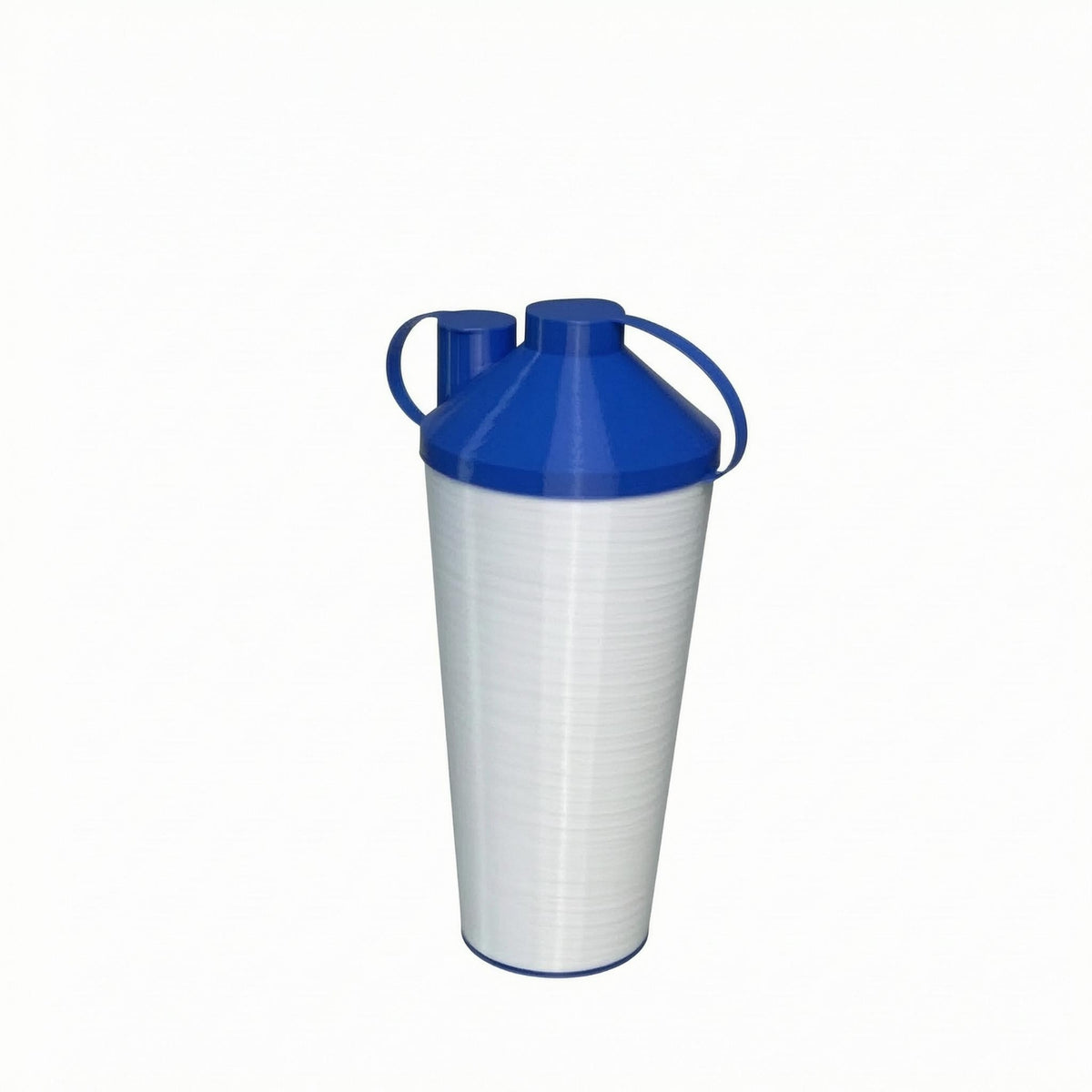 doubleSeal Snack Container Translucent Tall Snack Cup Ribbed