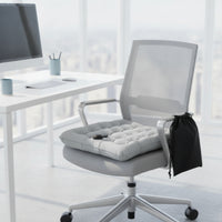 Inflatable Cushion Easy to Inflate Tufted Cushion Inflatable Seat Pad Compact Comfortable for Commuters