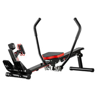 Hydraulic Dual Handle Rowing Machine for Indoor Use
