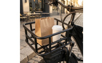 Rack-Mount Cycle Basket with Quick-Release Buckle Removable Metal Wire Bike Basket Long-Lasting Sturdy for Commuters, Commuting