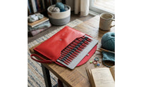 Flexible Interchangeable Circular Knitting with Case Compact Interchangeable Knitting with Case Non-Slip Engraved for Crafters