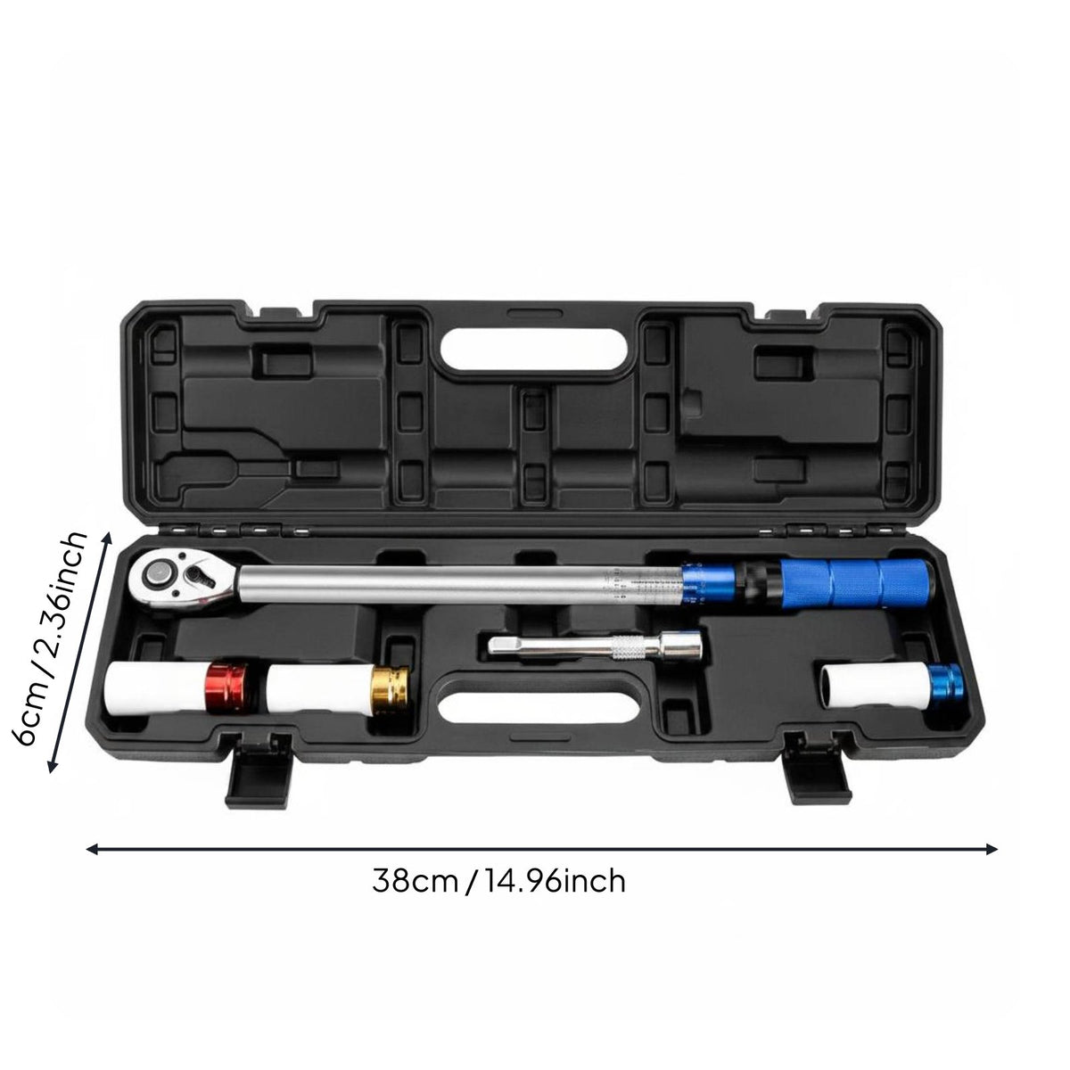 Socket 3/8 Inch Drive Tension Wrench Kit Quick Release Tension Wrench Set Chrome Vanadium Steel Ignition Plug Removal Tool 72-Tooth Ratchet for Mechanics, DIY Enthusiasts, Auto Repair Shop, Garage