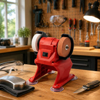 Mini Bench Grinder Cordless Electric Grinder Polisher Sparks Safety Guard