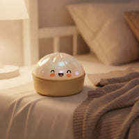 Stress-Relief Steamed Bun Compress Toy Cute Bun Compress Toy Soft Pearly for Children, Adults, Office, Desk