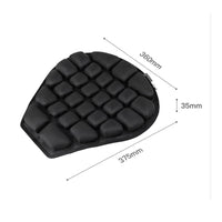 Motorcycle Air Seat Cushion Breathable Vehicle Accessory Non-Slip Bottom