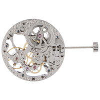 6498 Skeleton Mechanical Watch Movement with Small Seconds at 6 O'Clock