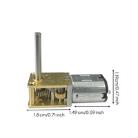 Mini Gear Assembly Motor Miniature Motor with Metal Gearbox High Turning Power for Students