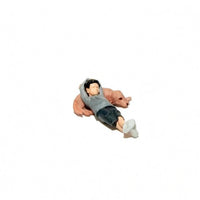 Park Scene Figure 3D Printed Diorama Figure Hand-Painted Model Accessory