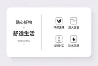 行李打包袋搬家被子收纳箱学生宿舍棉被衣服防尘袋大容量整理袋子 1个装✅黑色【大号】加厚耐用