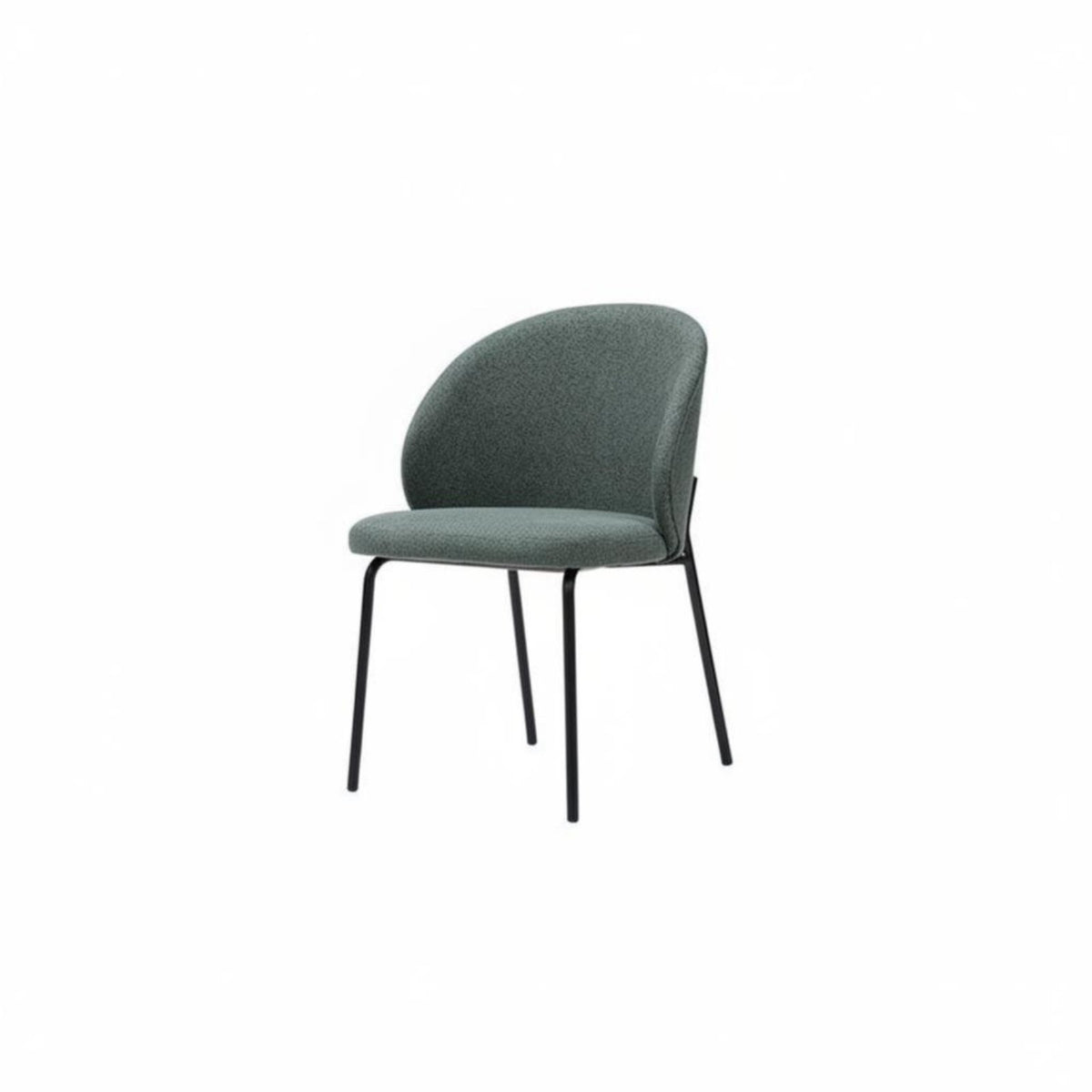 Curvedspine Padded Seat Nordic design Dining Room Chair Light Luxury long-lasting Frame for Interior Designers, Adults
