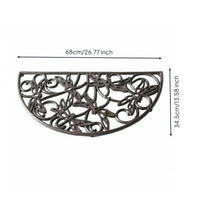 Dragonfly Doormat Weather-Resistant Dragonfly Mat Low Maintenance for Entryway