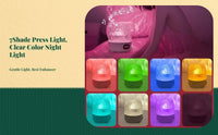 Cordless Speaker Night Light, Dimmable LED, Color-Changing