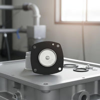High Quality NBR Seal Solenoid Pulse Valve Repair Kit Easy to Replace Electromagnetic Pulse Valve Diaphragm Wear Resistant Diaphragm Repair Kit for Maintenance Workers, Technicians