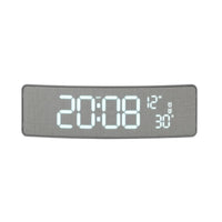 Large Display Digital Wall Clock with Ambient Corded Light-in Digital Wall Clock for Bedroom