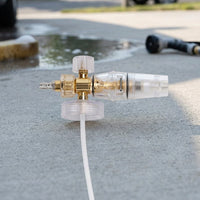 Spray Bottle for Car Cleaning and Wash, Stainless Steel Foam Sprayer for Detailing, Adjustable Foam Lance with Handle