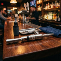 Beverage Tap Knurled Beverage Faucet Threaded Drink Dispenser Handle for Homebrewers