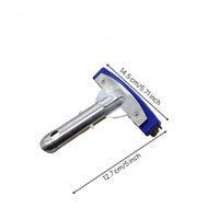 Angled Pool Brush Curved Design 5 Inch Pool Brush Pole Attachable