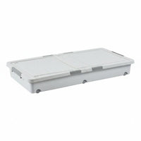 Rolling Underbed Drawer Stackable Under-Bed Rolling container sturdyDuty Frame