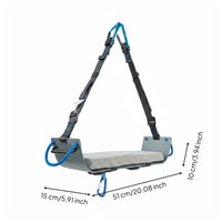 Rope Access Seat Anti-Slip Window Cleaning Sitting Board Adjustable Straps Elevated Work Positioning Seat for Construction