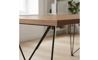 Rectangular Desk Clean Edges Modern Desk Minimalist Study Table