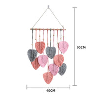 Foliage Macrame Wall Hanging Handmade Macrame Wall Hanging Sustainable