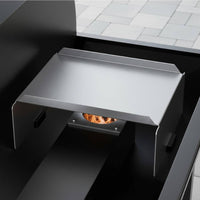 Grill Heat Spreader Silver Finish Stainless Steel Heat Spreader Blaze-up Control Rectangular Grill Panel