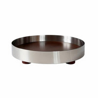 Stainless Steel Tray Luxury Look Table Accessory Modern Design
