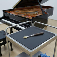 Piano String Pressure Wheel Wood Handle Music Tool Stainless Steel