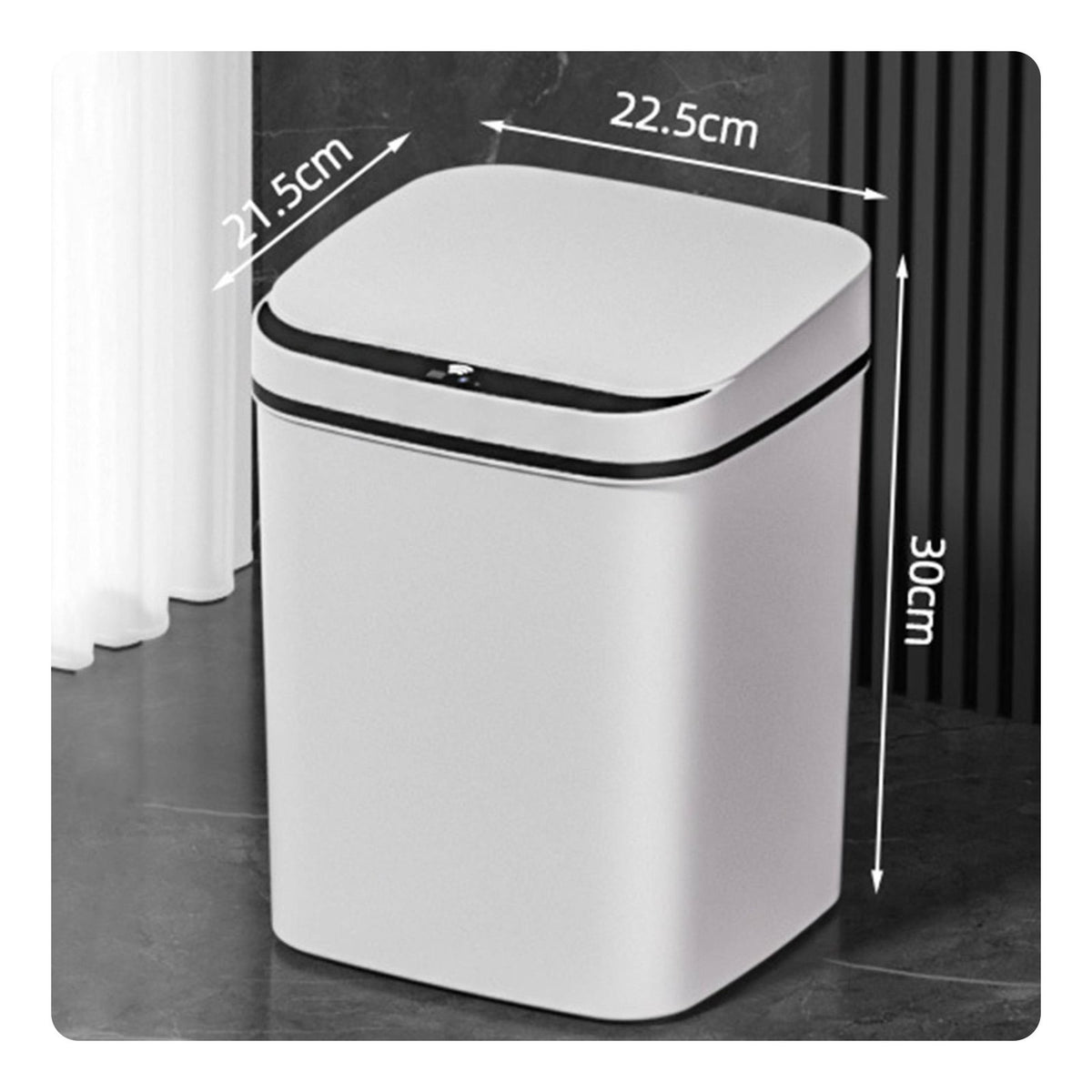 18 L Motion Motion-Activated Trash Can Long Battery Life Automatic Waste