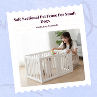 Expandable dog playpen, easy setup