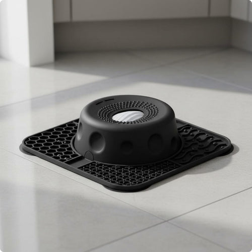 Silicone Lick Mat Bowl Large Capacity Silicone Slow Feeder Easy to Clean