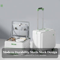 rigid-shell hand-luggage Lightweight Luggage Side Hook for passengers, Students