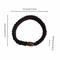 Braided Hair Tie Woven Hair Elastic Thickened Fashion Accessory for Women