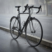 700 Mm Wheel Bike Fenders Sleek Design Quick Release Cycle Mudguards High Toughness Quick Release Cycle Mudguard for Wet Roads, Commuting