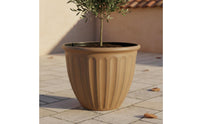 Deep Roman Design Planter Drainage Base Classic Roman Flower Pot for Patio