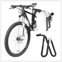 Matte Black Surfboard Bike Rack Cylindrical Cycle Surfboard Rack Secure Rust-Resistant for Outdoor Sports
